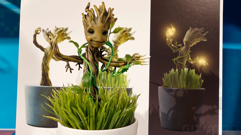 Illustration for article titled Aww, A Softly Glowing Baby Groot Is the Most Adorable Nightlight